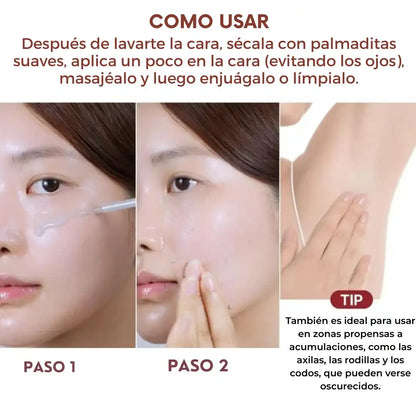 Exfoliante de arroz